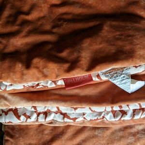 Opalhouse Orange Velvet comforter